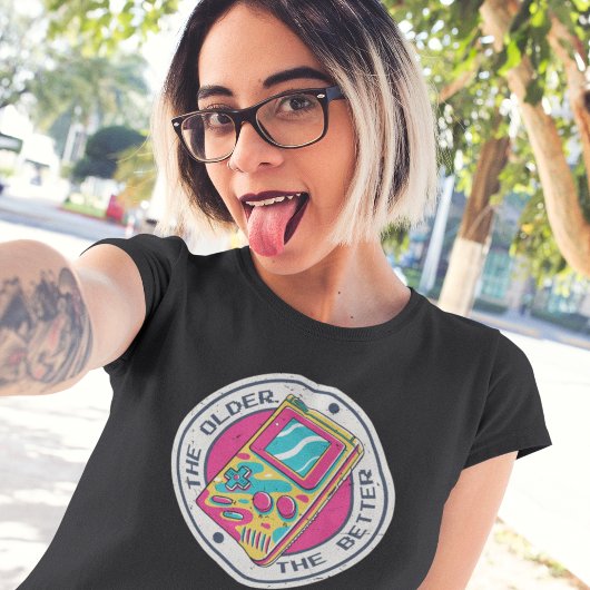 Das Ältere am Besseren - Funny Retro Gamer T-Shirt