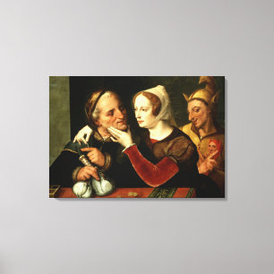 Das ältere man wird, das wütendere man wird leinwanddruck