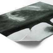 Das älteste bekannte Foto eines Tornados Poster (Ecke)