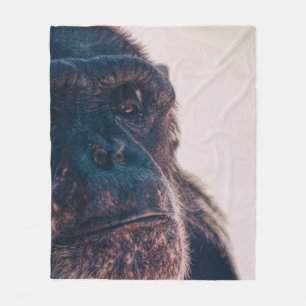 DAS ÄLTESTE CHIMPANZEI FLEECEDECKE