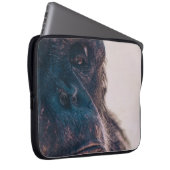 DAS ÄLTESTE CHIMPANZEI LAPTOPSCHUTZHÜLLE (Vorne Rechts)