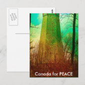 Das älteste Leuchtturm in Toronto Postkarte (Vorne/Hinten)