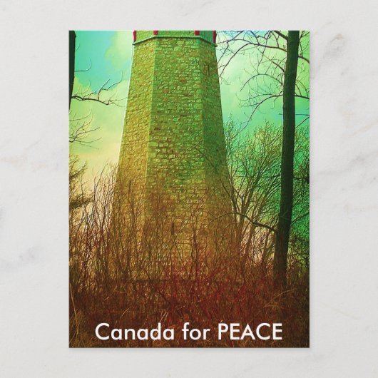 Das älteste Leuchtturm in Toronto Postkarte (Vorderseite)
