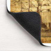 Das älteste Schiff der Weltkarte Mousepad (Ecke)