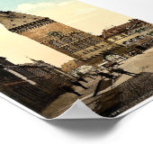 Das Altportel, Speyer, der Rhein, Deutschland selt Poster (Ecke)