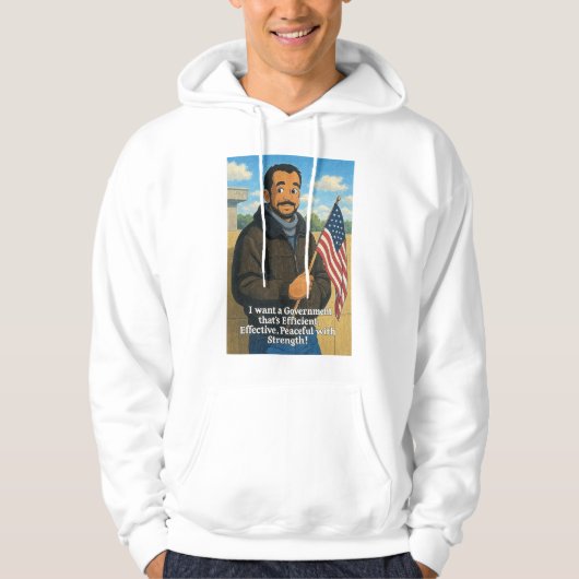 Das Amerika, das ich gewollt habe! Hoodie (Vorderseite)