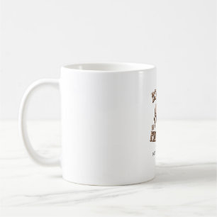 Das amerikanische Bison Buffalo von den flauschige Kaffeetasse