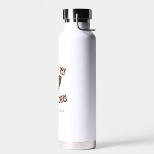 Das amerikanische Bison Buffalo von den flauschige Trinkflasche