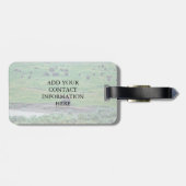 Das amerikanische Bison Gepäckanhänger (Rückseite horizontal)