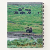 Das amerikanische Bison Notizblock (Rückseite)