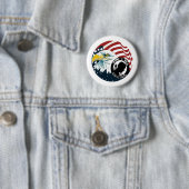 Das amerikanische Eagle POW-MIA Button (Beispiel)