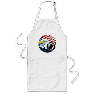 Das amerikanische Eagle POW-MIA Lange Schürze