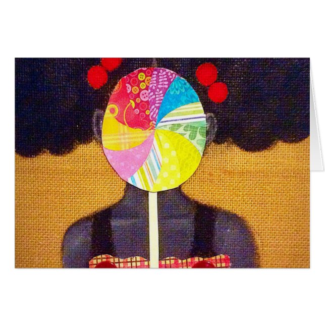 Das amerikanische Mädchen (Vorderseite (Horizontal))