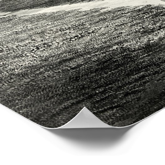 Das amerikanische Nationalspiel Baseball - 1866 Poster (Ecke)