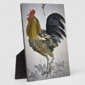 Das amerikanische Rooster Fotoplatte (Seite)