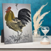 Das amerikanische Rooster Fotoplatte (Seite)