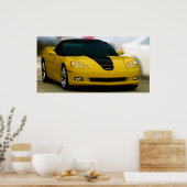 DAS AMERIKANISCHE SPORTAUTO: CORVETTE POSTER (Küche)