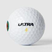 Das amerikanische Zia-Symbol in New Mexico Golfball (Logo)