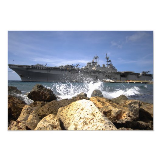 Das Amphibienschiff USS Kearsarge Fotodruck (Vorne)