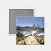 Das Amphibienschiff USS Kearsarge Magnet (Vorderseite/Rückseite)