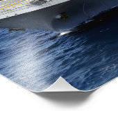 Das Amphibienschiff USS Peleliu Fotodruck (Ecke)