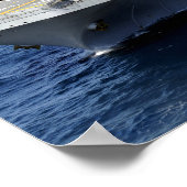 Das Amphibienschiff USS Peleliu Poster (Ecke)