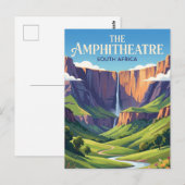 Das Amphitheater Südafrika Postkarte (Vorne/Hinten)