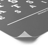 Das Amt, die Augenübersicht Poster (Ecke)