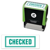 DAS AMT KONTROLLIERTE SELBSTINKENDE BRIEFMARKE PERMASTEMPEL (Beispiel)