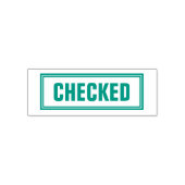 DAS AMT KONTROLLIERTE SELBSTINKENDE BRIEFMARKE PERMASTEMPEL (Design)