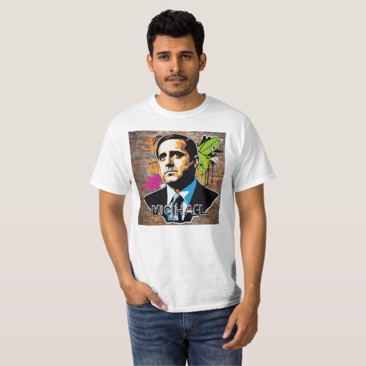 Das Amt - Michael Scott T-Shirt (Vorne ganz)