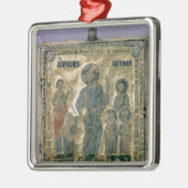 Das Anastasis Silbernes Ornament (Links)