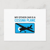 Das andere Auto ist Cessna Postkarte (Vorderseite)