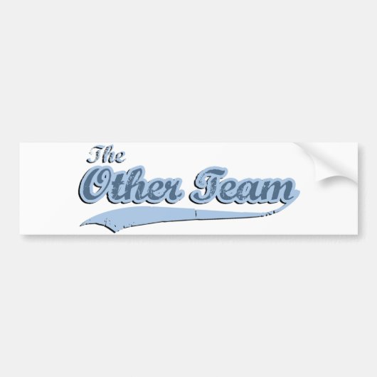 DAS ANDERE TEAM BLAUE -.pnng Autoaufkleber (Vorne)