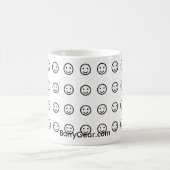 "Das Ändern stellt" Tasse 44-Smiley-Face gegenüber (Mittel)