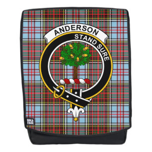 Das Anderson Ancient Clan Crest Tartan Karo Rucksack