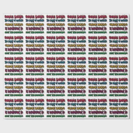 Das Angebot an verfügbaren Swear-Wörtern reicht ni Geschenkpapier (Flach)