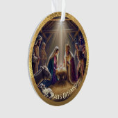 Das Angebot der Magi für die Akrylenverzierung Ornament (Vorderseite)