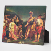 Das Angebot von Abigail vor David Fotoplatte (Seite)