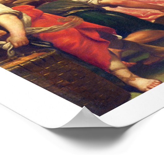 Das Angebot von Abigail vor David Poster (Ecke)