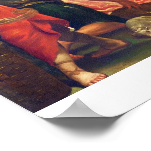 Das Angebot von Abigail vor David Poster (Ecke)