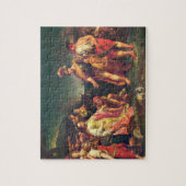 Das Angebot von Abigail vor David Puzzle (Vertikal)