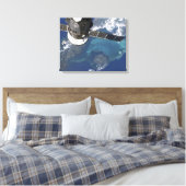 Das angedockte Raumfahrzeug Progress 22 Leinwanddruck (Insitu (Schlafzimmer))