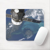 Das angedockte Raumfahrzeug Progress 22 Mousepad (Mit Mouse)