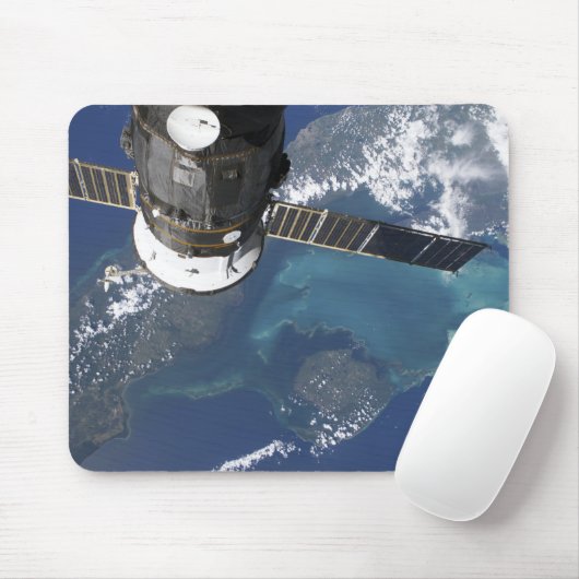 Das angedockte Raumfahrzeug Progress 22 Mousepad (Mit Mouse)