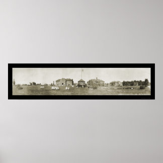 Das angenehme Foto der Schule 1910 Poster
