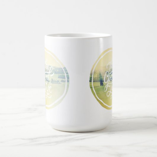 Das angenehme Leben 2 Kaffeetasse (Mittel)