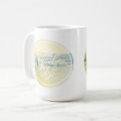 Das angenehme Leben 2 Kaffeetasse (Vorderseite Links)