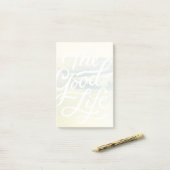 Das angenehme Leben 2 Post-it Klebezettel (Auf Schreibtisch)