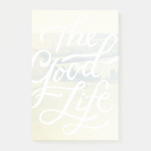 Das angenehme Leben 2 Post-it Klebezettel (Vorderseite)